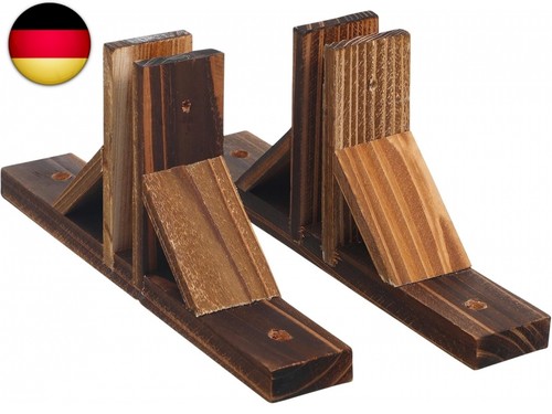 Angoily zaunfuß holz stück - holz, 2