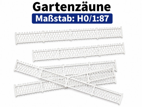 10x gartenzaun zaun - ,