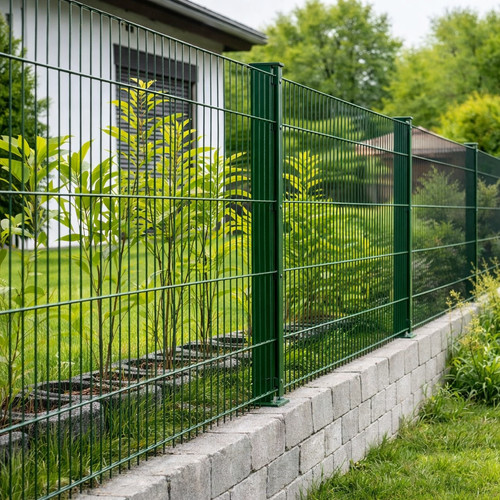Doppelstabmattenzaun 656 mit