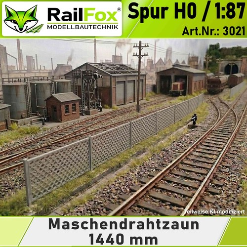 Zaun maschendrahtzaun 1440 - h0,