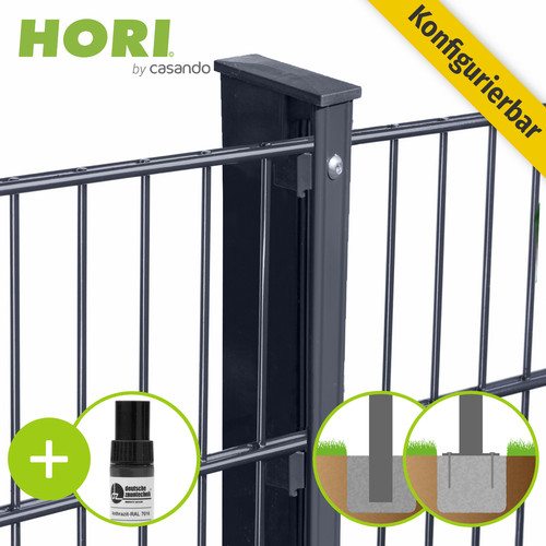 Hori doppelstabmattenzaun - hori,
